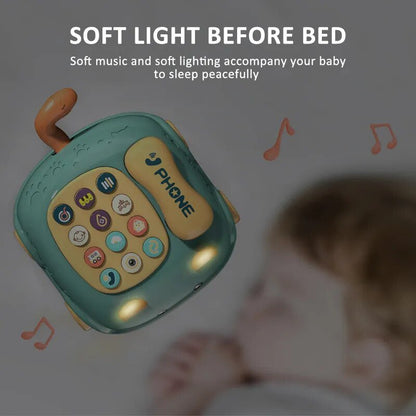 Montessori Musical Piano & Phone Toy - Educational Story Machine, 0-12M