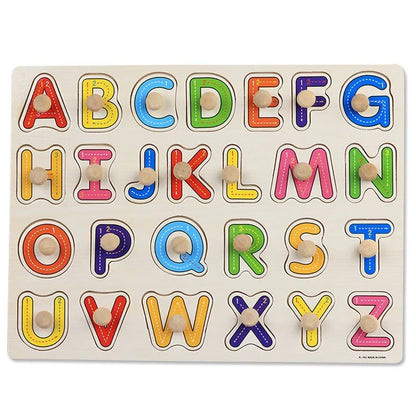 Montessori Wooden Puzzle Games for Babies 1-3 Years