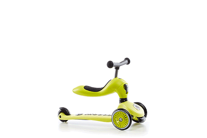 2-in-1 Kids 3 Wheel Height Adjustable Scooter Ride On Toys from 1-5 Years and Up