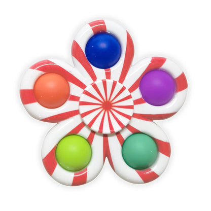 Tie-Dye Pop Fidget Spinner – Sensory Stress-Relief Toy