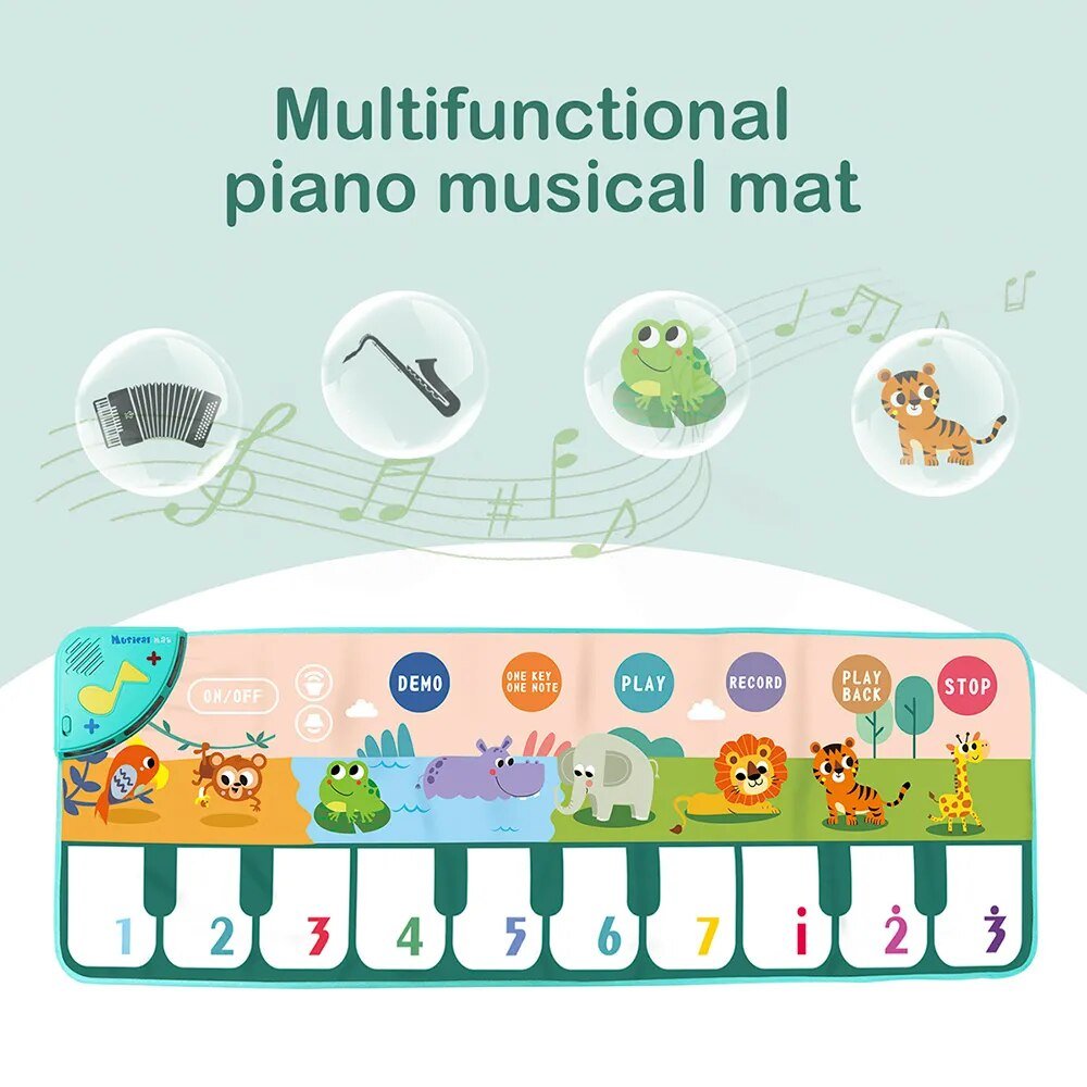 Coolplay Musical Piano Mat: Educational Kids Floor Toy
