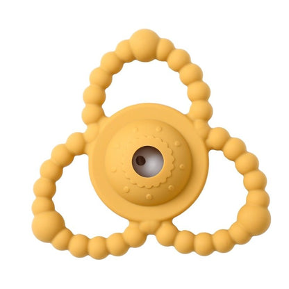 Let's Make Rudder-Shape Silicone & Wooden Teether Toy