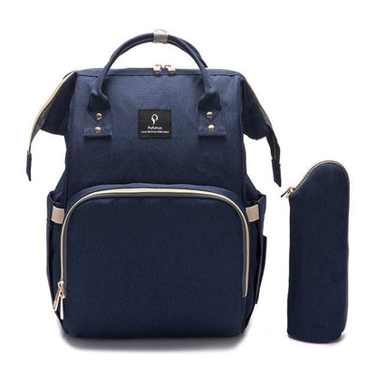 Baby Diaper Bag With USB Interface Large Capacity Waterproof Nappy Bag