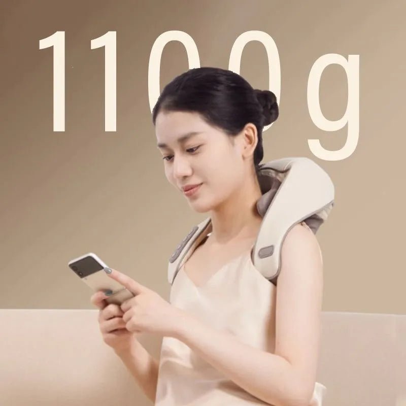 Heated Neck & Shoulder Massager - Human Hand Simulation