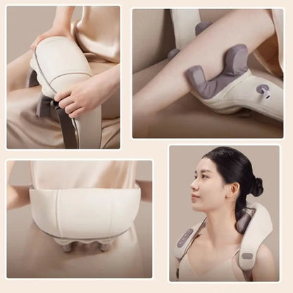 Heated Neck & Shoulder Massager - Human Hand Simulation