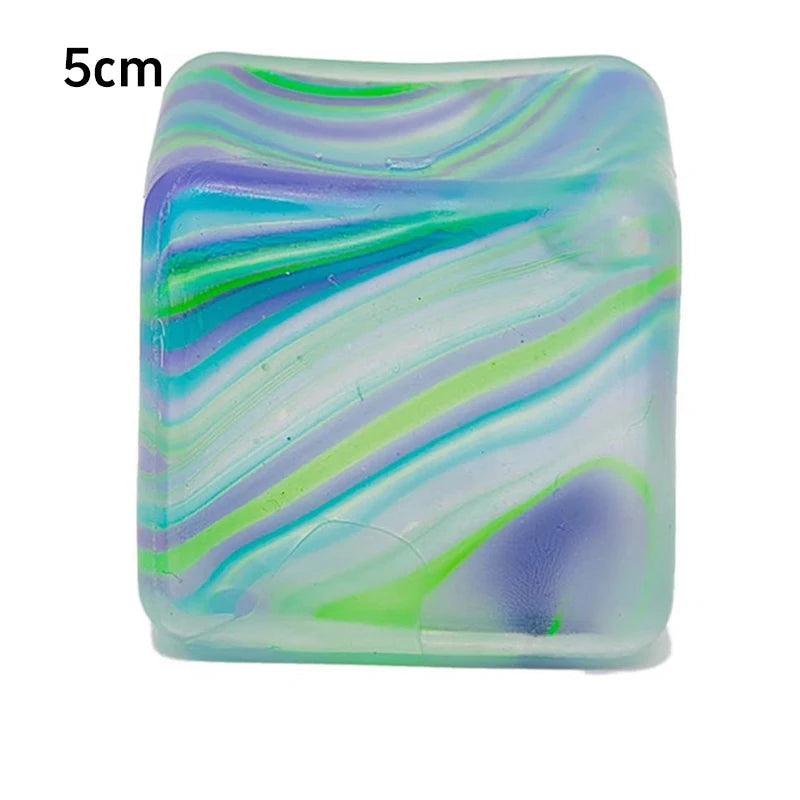 Nee Doh Ripple Ice Cube Squeeze Fidget Toy