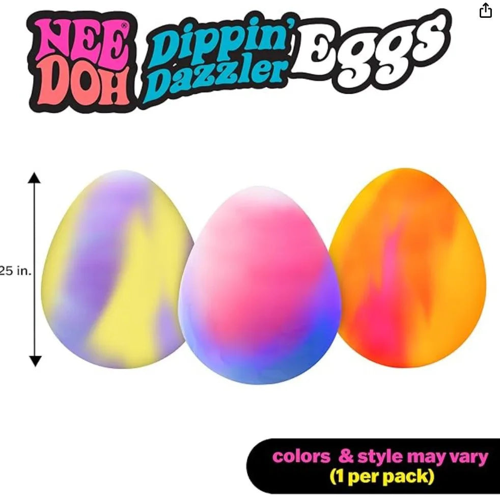 Nee Doh Golden Egg Hunt Blind Box Easter Fidget Toy