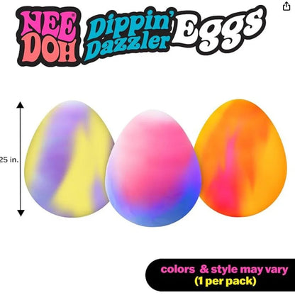 Nee Doh Golden Egg Hunt Blind Box Easter Fidget Toy