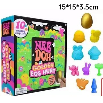 Nee Doh Golden Egg Treasure Hunt Blind Box