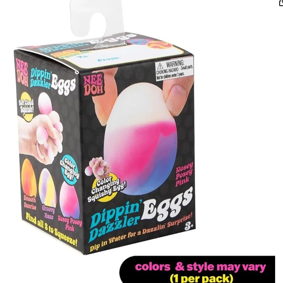 Nee Doh Golden Egg Hunt Blind Box Easter Fidget Toy