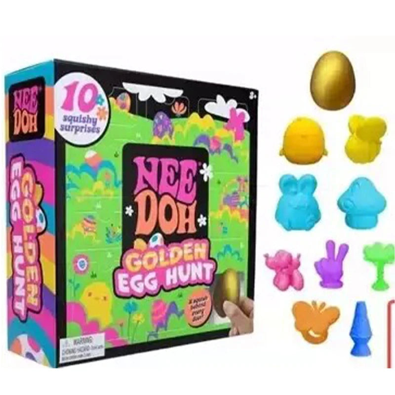 Nee Doh Golden Egg Treasure Hunt Blind Box