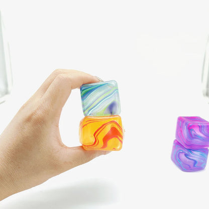 Nee Doh Ripple Ice Cube Squeeze Fidget Toy