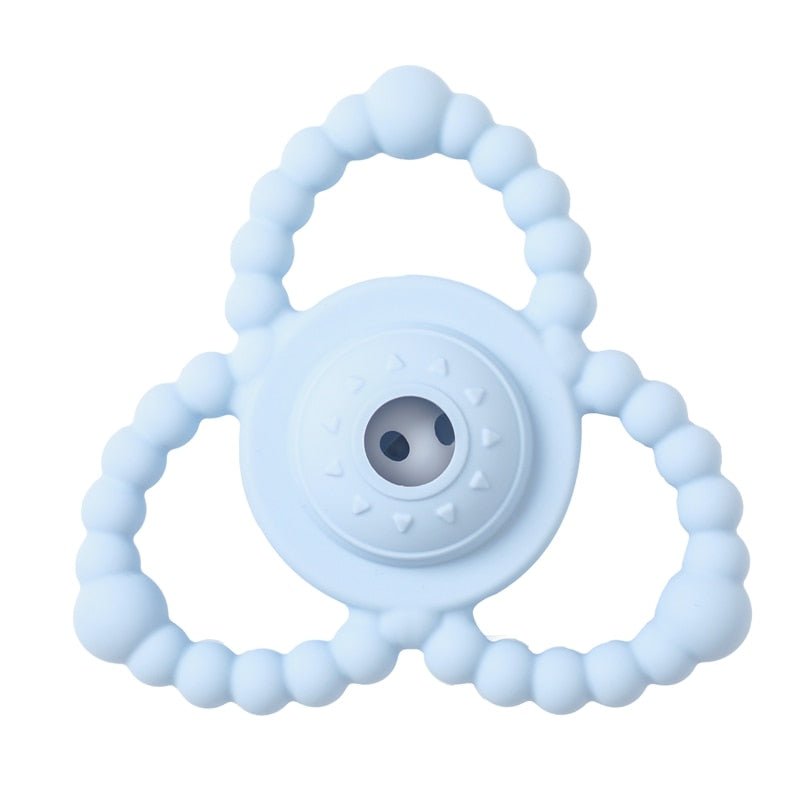 Let's Make Rudder-Shape Silicone & Wooden Teether Toy