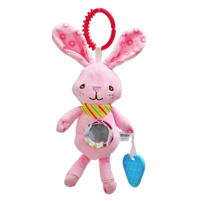 Baby Crib & Car Seat Spiral Rattle Toys - Soft Mobiles for Newborn Gift