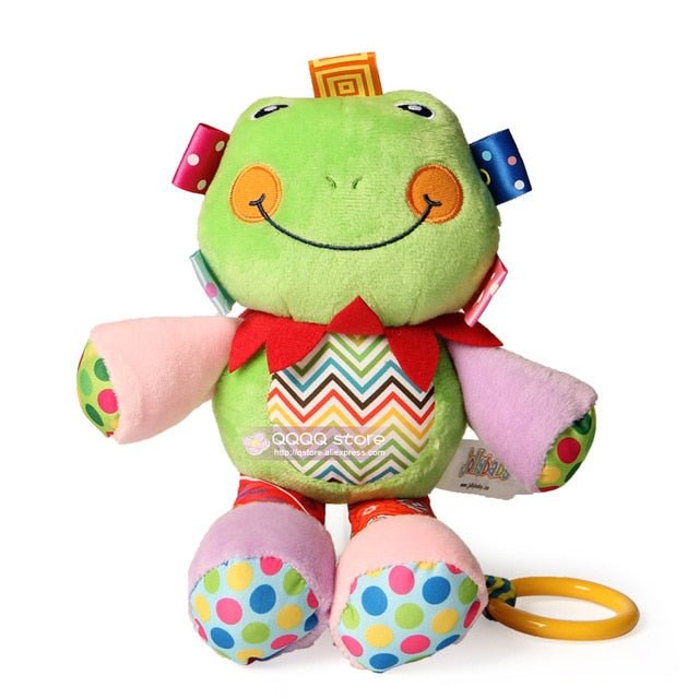 Cute Musical Plush Stuffed Animals Infant Baby Crib Hanging Toys
