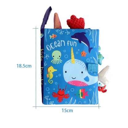 Interactive Sound Cloth Book: Baby Early Learning Toy