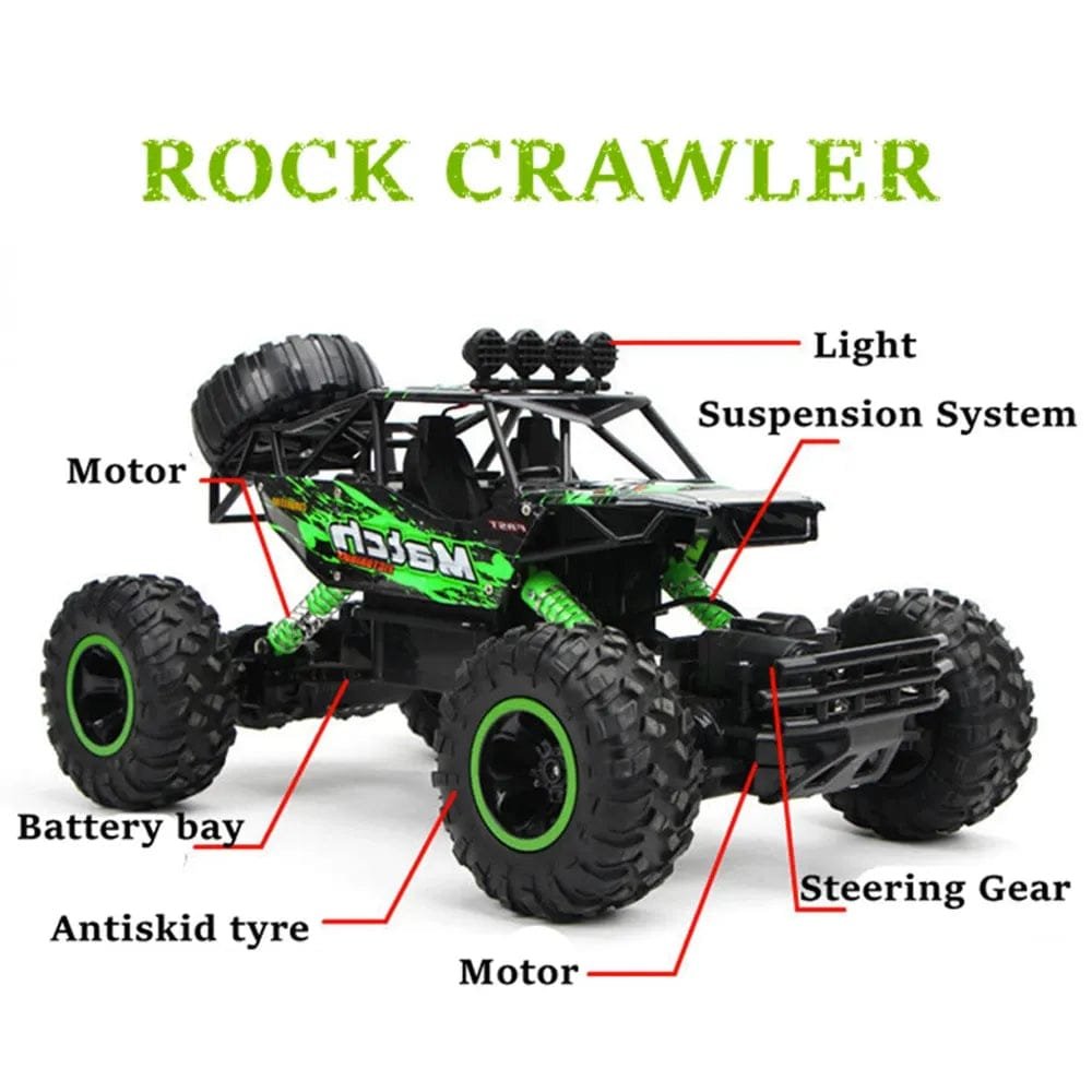 1:12/1:16 4WD Off-Road RC Car - 2.4G Radio Control Buggy