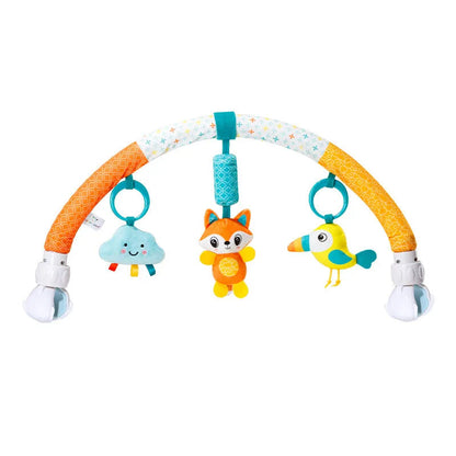 Infant Stroller Arch Toy with Chimes & Squeaker
