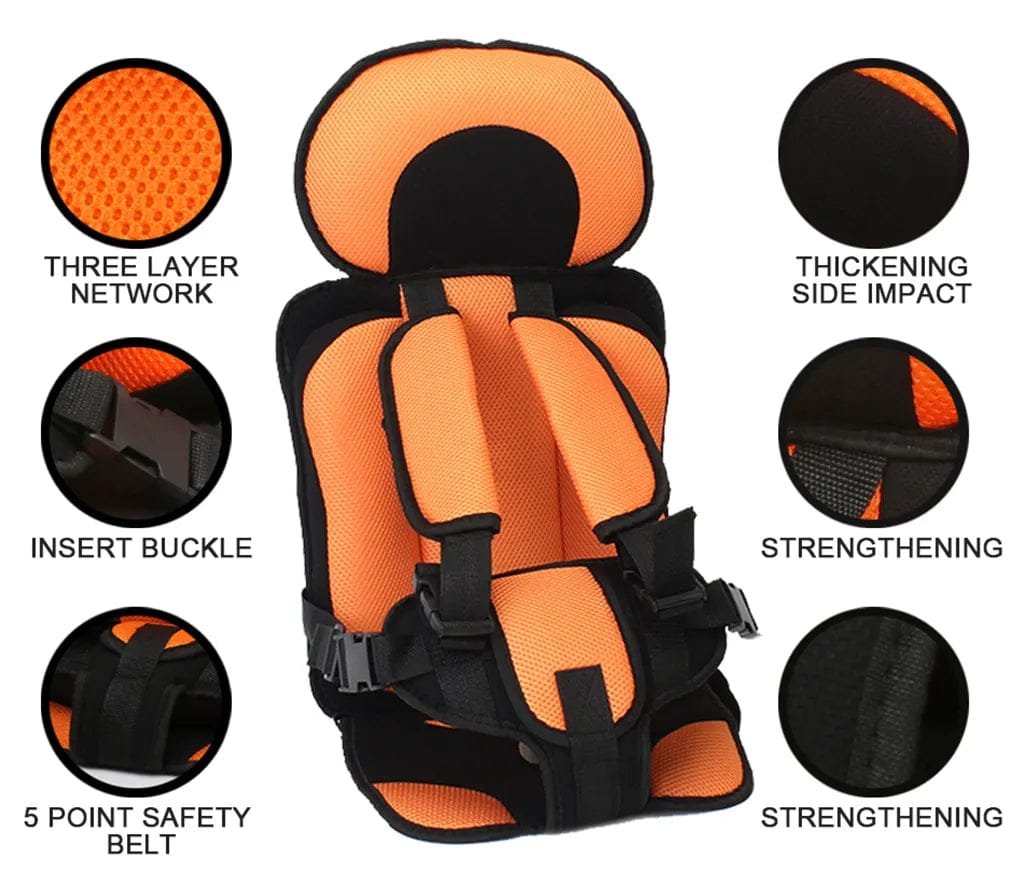 Portable Shopping Cart Mat for Kids - Thickened Sponge Stroller Cushion