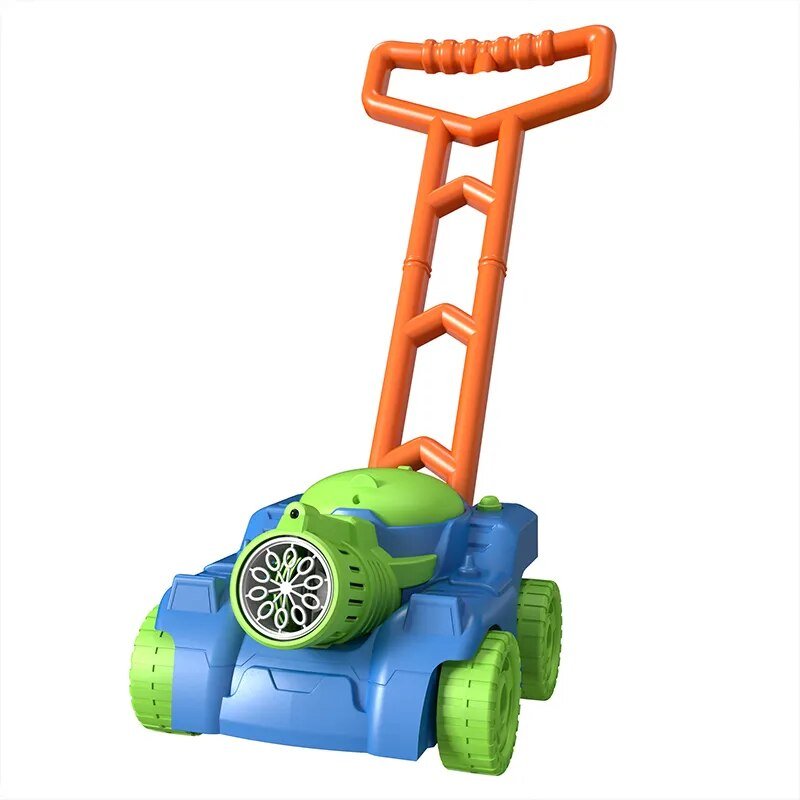 Automatic Lawn Mower Bubble Machine: Outdoor Toy for Kids