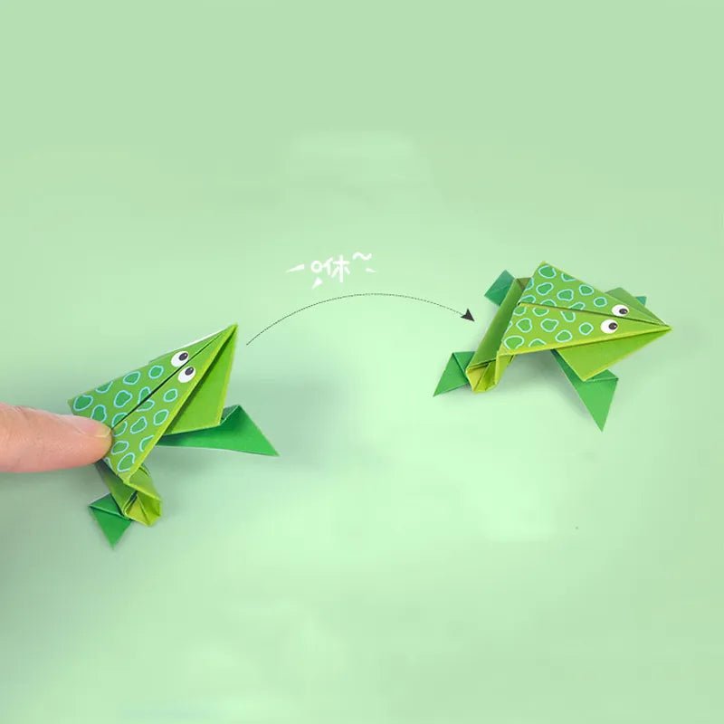 Cartoon Animal Origami Book: Educational Paper Craft Toy