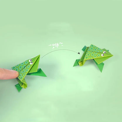 Cartoon Animal Origami Book: Educational Paper Craft Toy