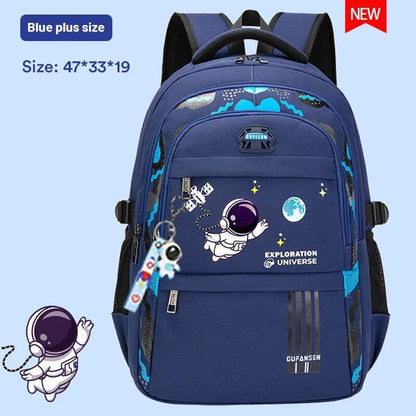 Orthopedic Kids' School Backpack: Waterproof, Boys' Primary Bag