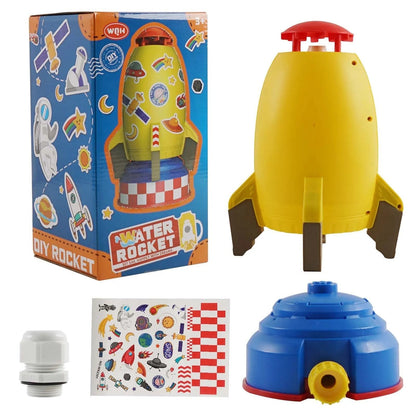 Rocket Water Sprinkler Toy - Outdoor Fun for Kids