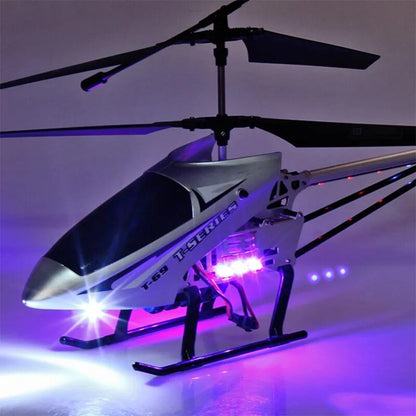 Extra Large 3.5CH RC Helicopter, Durable UAV, Kids' Gift Drone