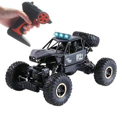 Paisible 4WD RC Car with Bubble Machine - Rock Crawler Toy