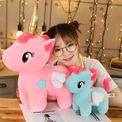 Soft Cute Unicorn Plush Stuffed Cute Key Bag