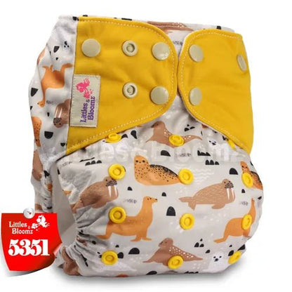 Adjustable Cloth Diaper 0-2yrs - Washable, Eco-Friendly Nappy