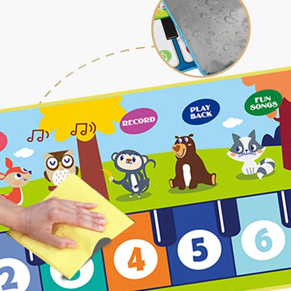 Piano Dance Mat for Kids – 80×30cm Floor Keyboard