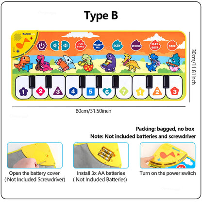 Piano Mat Floor Keyboard for Kids