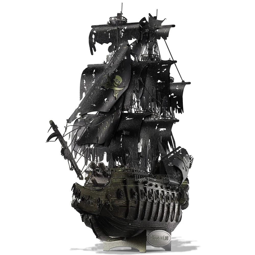 Piececool 3D Pirate Ship Puzzle Kit - Ages 14+ Metal Model Build