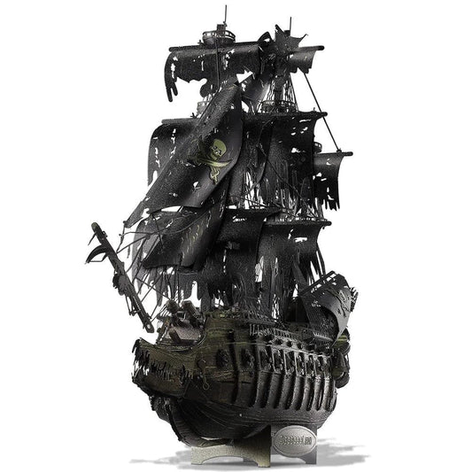 Piececool 3D Pirate Ship Puzzle Kit - Ages 14+ Metal Model Build