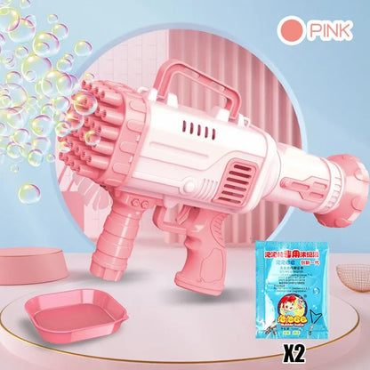 Astronaut Bubble Gun Machine – 5000+ Bubbles/Min, LED, Leak-Proof