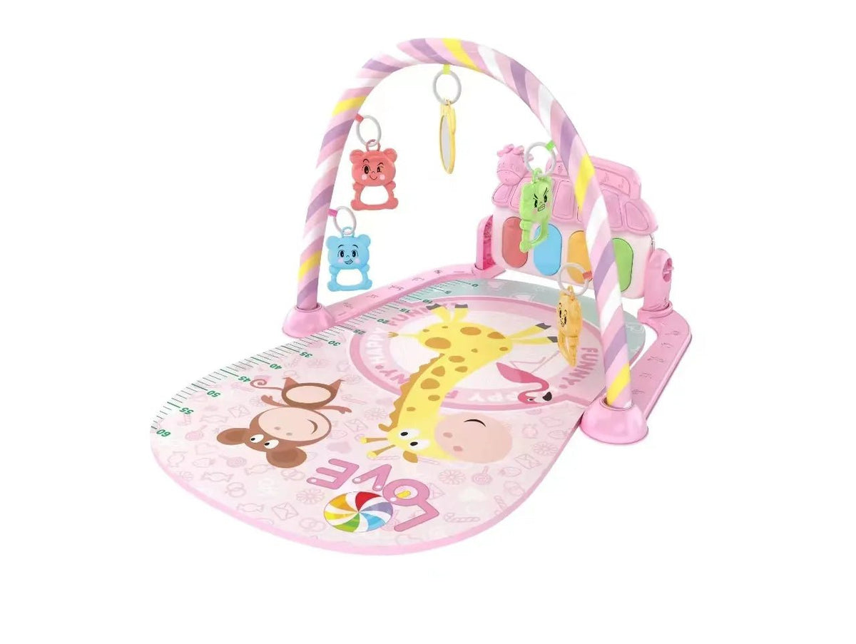 Baby Music Foot Piano & Crawling Pad - Fitness Stand Toy
