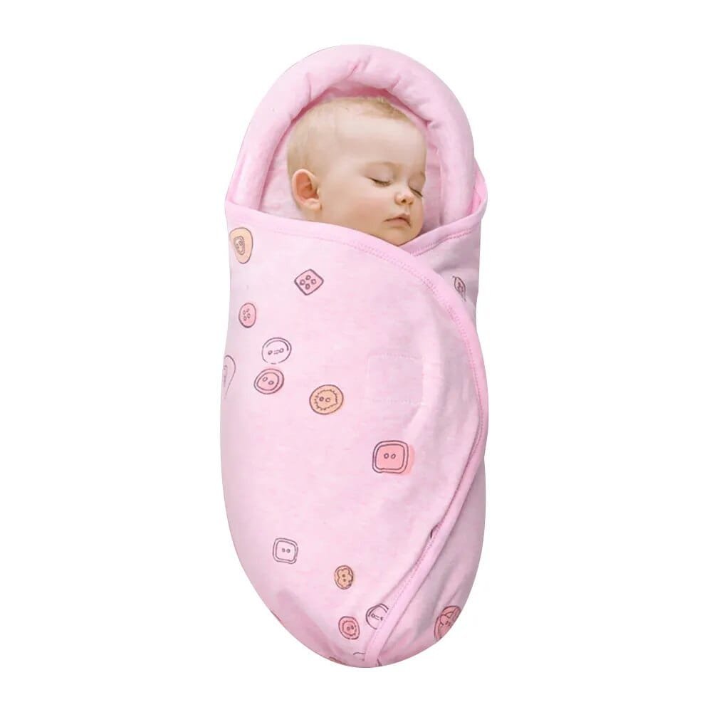 Newborn Baby Sleeping Bag: Head Shaping Design, Anti-Startle, 1Tog