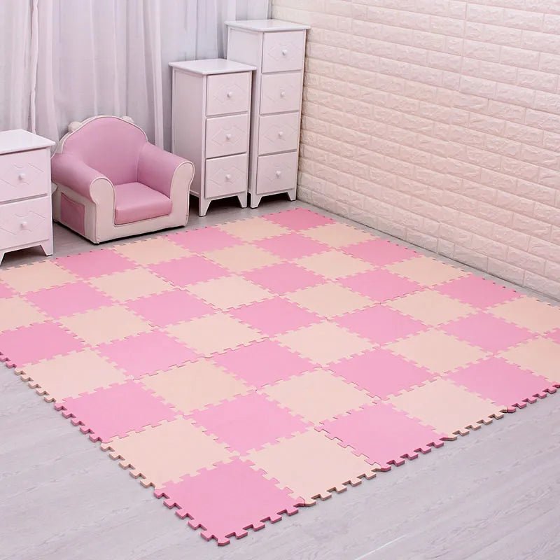 EVA Foam Baby Puzzle Play Mat - 29cm Interlocking Tiles for Kids