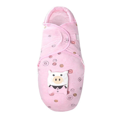 Newborn Baby Sleeping Bag: Head Shaping Design, Anti-Startle, 1Tog