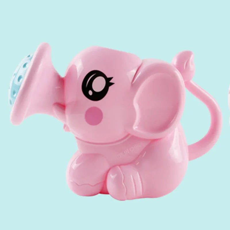 Elephant Water Spray Baby Bath Toy with Storage Mesh Bag