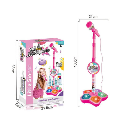 Kids' Karaoke Microphone with Stand - Educational Music Toy