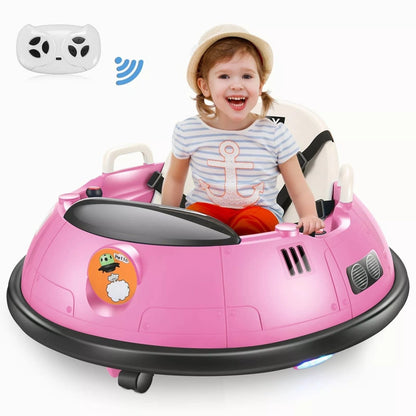 Kids Ride-On Bumper Car with 360° Spin