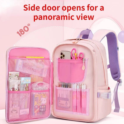 Waterproof Children's Backpack: Large Capacity with Pockets