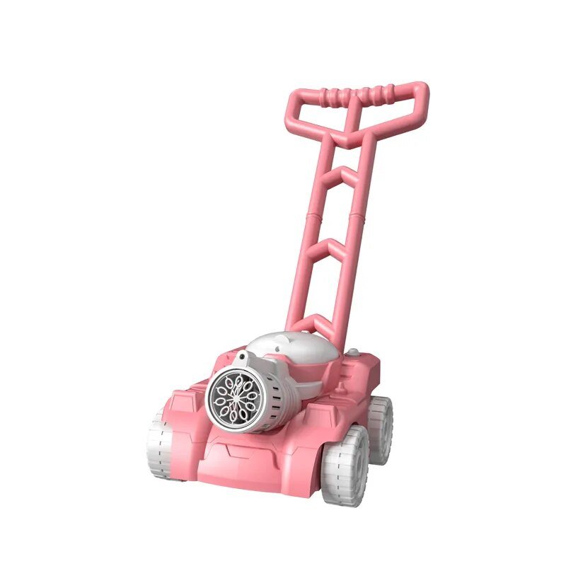 Automatic Lawn Mower Bubble Machine: Outdoor Toy for Kids