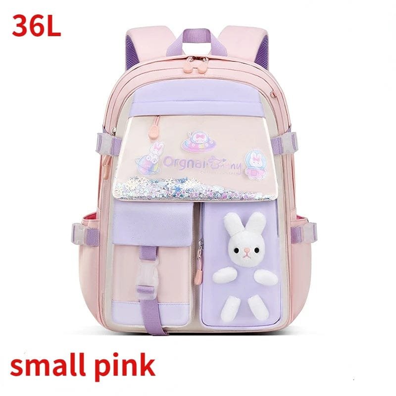 Waterproof Children's Backpack: Large Capacity with Pockets