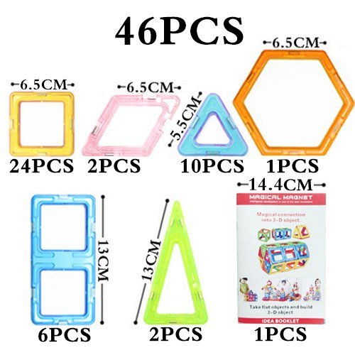 Magnetic Technic Plastic Building Blocks Assembly Toys For Children