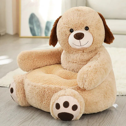 50cm Soft Panda Baby Seat Sofa - Plush Animal Chair with Filling