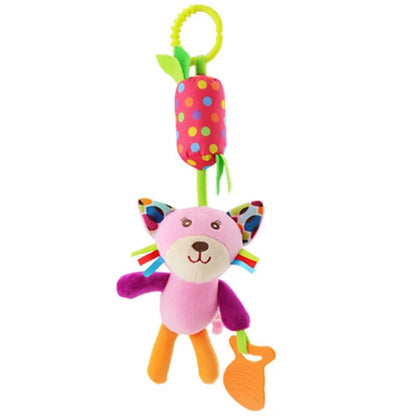 Baby Crib & Car Seat Spiral Rattle Toys - Soft Mobiles for Newborn Gift